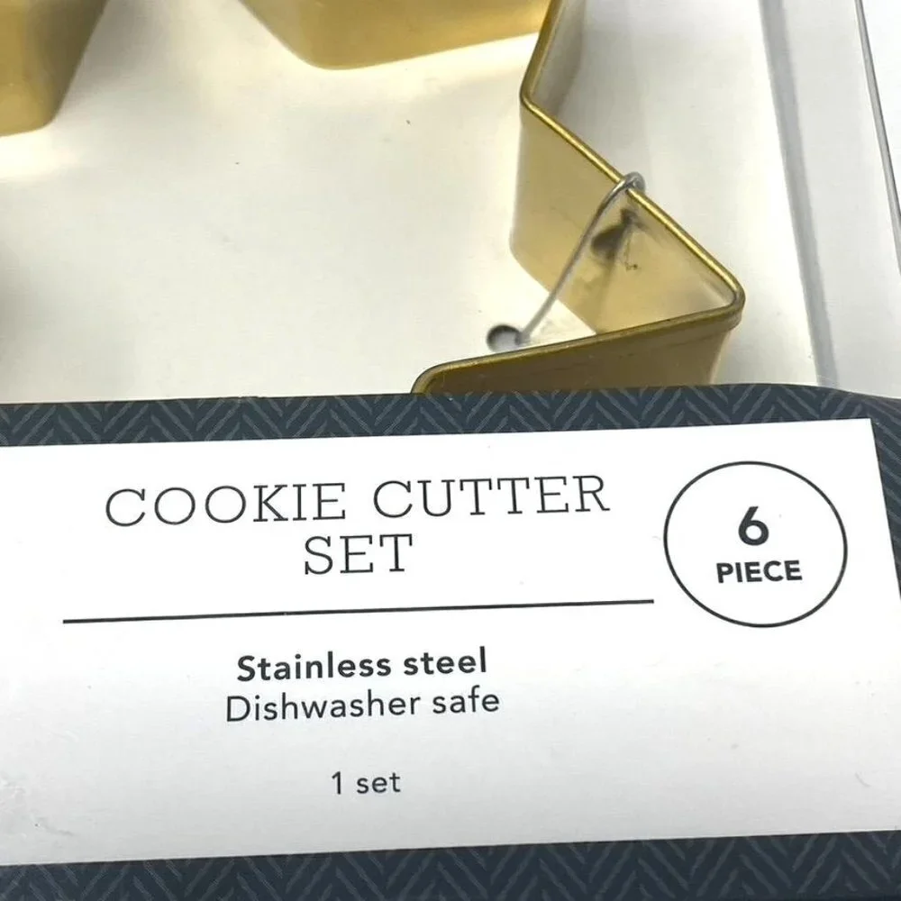 Target Threshold™ Brass Cookie Cutter Set Hanukkah Stainless Steel